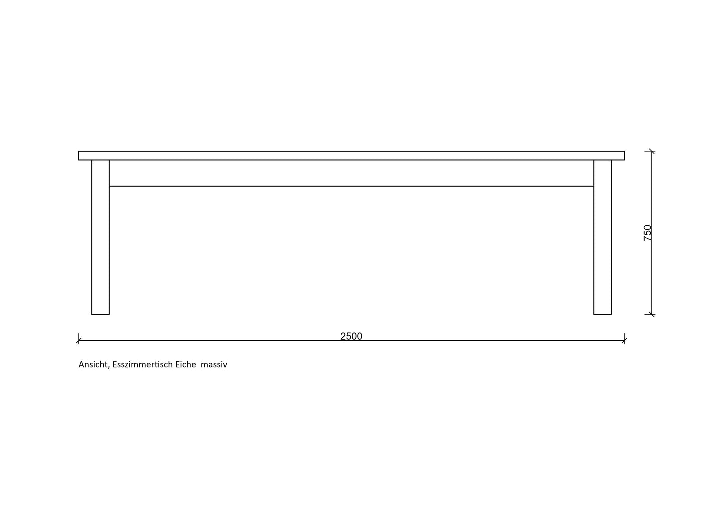 Esszimmertisch Milano – Eiche & Epoxidharz | Handgefertigter Designer-Tisch