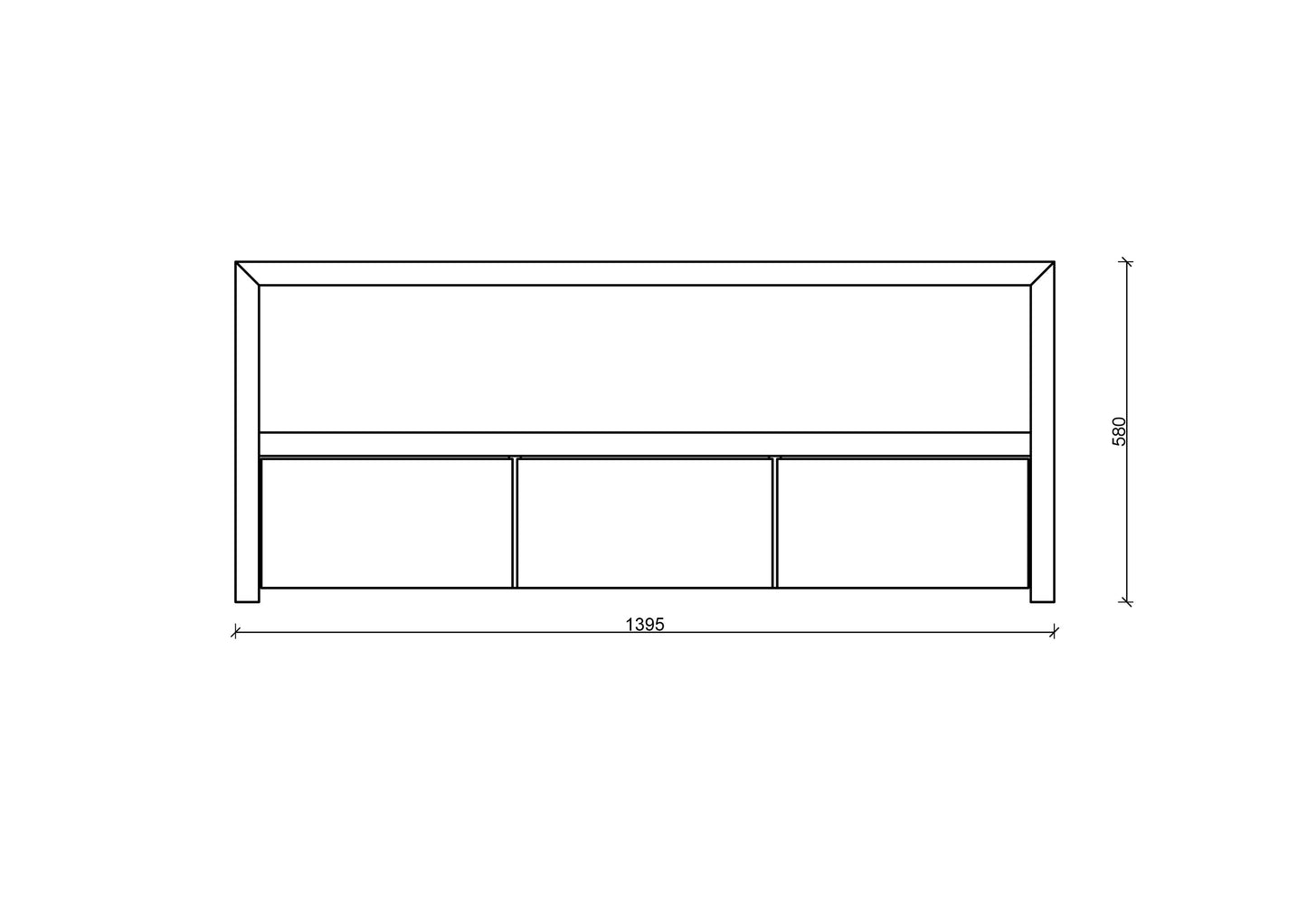 Lowboard Wien – Massivholz Buche & LED | Handgefertigtes TV-Lowboard
