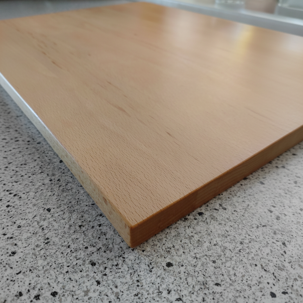 Schneidebrett „Ibiza“ aus Buchenholz, Vorderansicht, geölte Oberfläche