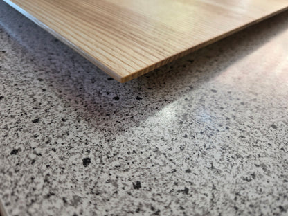 Schneidebrett Mallorca Massivholzbrett mit Designkante