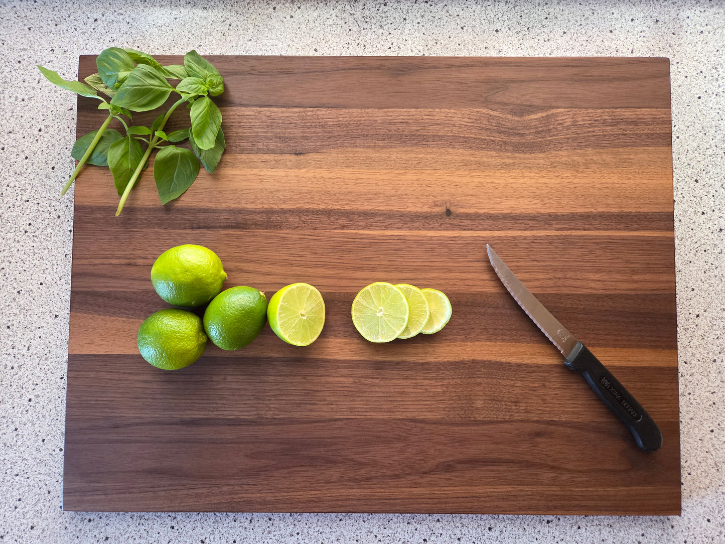 Schneidebrett Mykonos Rechteckiges Schneidebrett aus massivem Holz