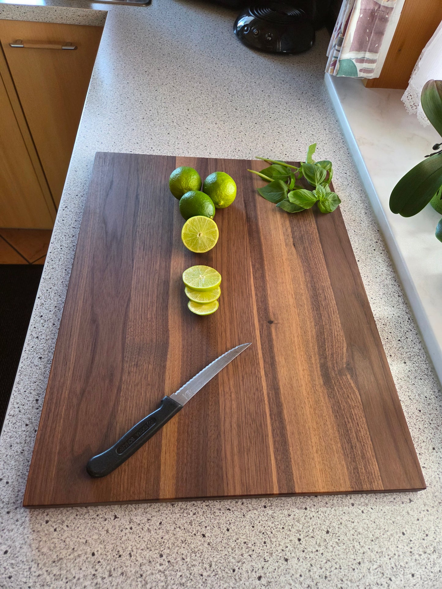 Schneidebrett Mykonos Rechteckiges Schneidebrett aus massivem Holz