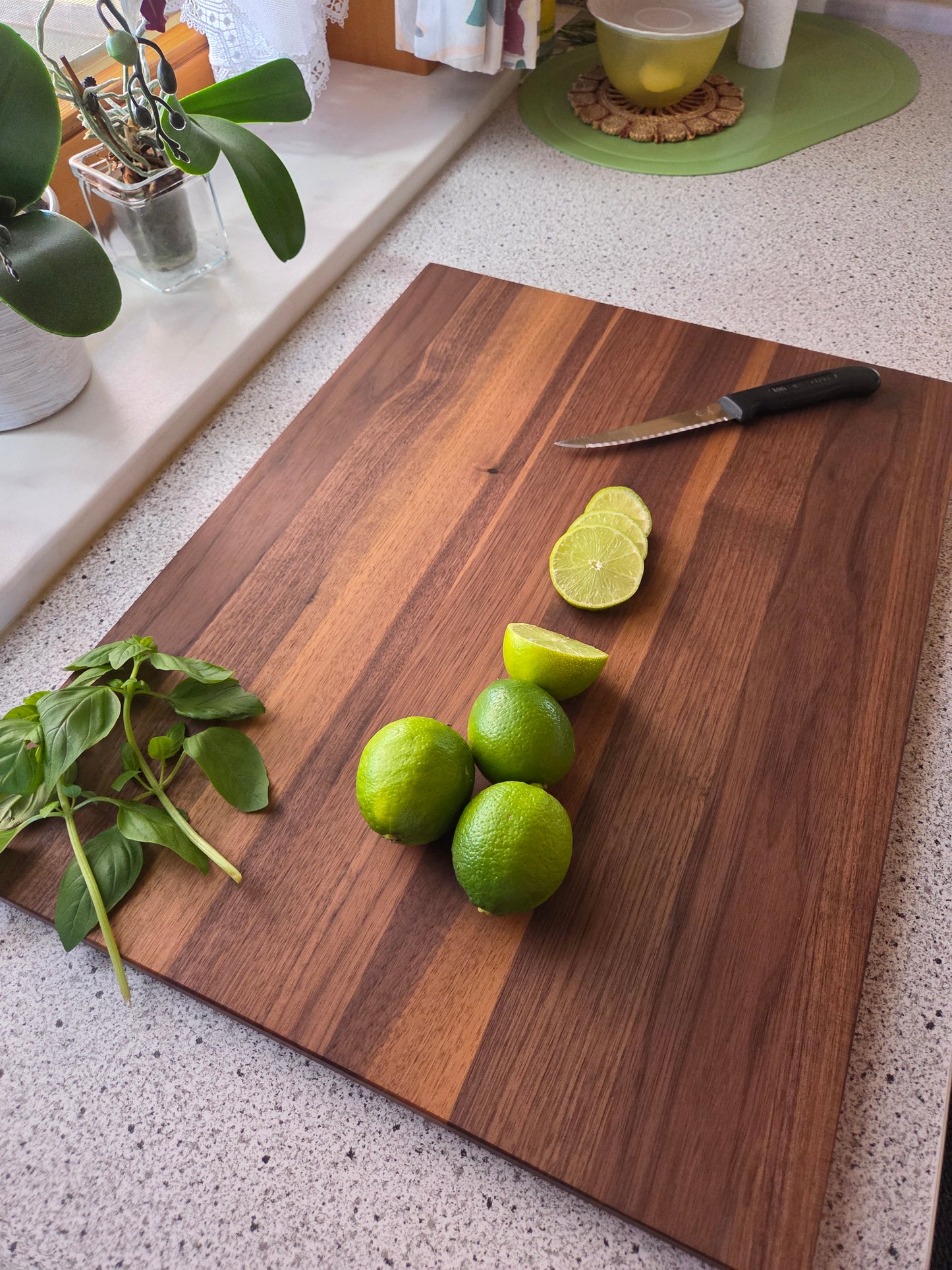 Schneidebrett Mykonos Rechteckiges Schneidebrett aus massivem Holz
