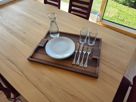 Serviertablett Capri aus Massivholz – stilvoll und praktisch