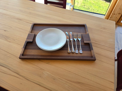 Serviertablett Capri aus Massivholz – stilvoll und praktisch